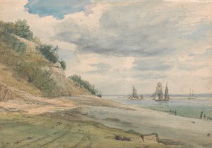 View near Walton on Naze by Lionel Constable